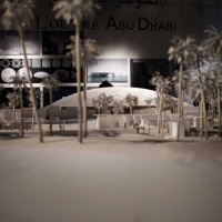 Makete muzeja Louvre Abu Dhabi