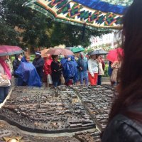 Kod makete 'Pozdrav Zagrebu'