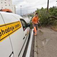 Jako jugo praćeno nevremenom pogodilo je i Šibenik