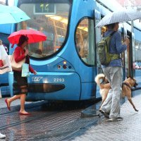 Kiša u Zagrebu