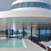 Luksuzna motorna jahta A u vlasništvu Andreja Melničenka