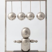 Bez naziva, Mesing obložen niklom, 55 x 41 x 12 cm