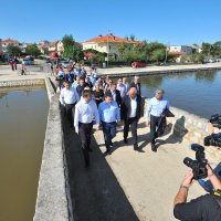 Župan Longin s ministrima Ćorićem i Butkovićem