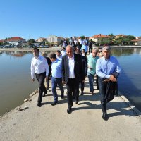 Župan Longin s ministrima Ćorićem i Butkovićem