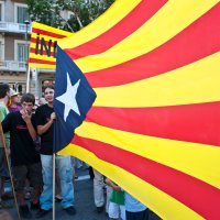 Katalonci na ulicama Barcelone