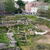 Zatrpavanje arheološkog nalazišta u Kandlerovoj ulici u Puli 2016.