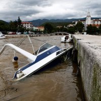 Obilna kiša potopila Crikvenicu