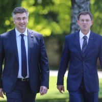 Andrej Plenković i Miro Cerar