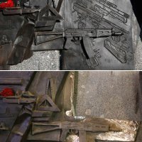 Kip Kalašnjikova s njemačkom jurišnom puškom