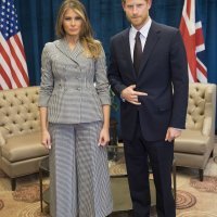 Princ Harry i Melania Trump