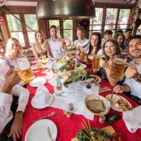 Bayernovi igrači na Oktoberfestu (3)