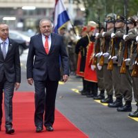 Damir Krstičević i Avigdor Lieberman