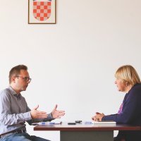 Željka Markić u razgovoru s novinarom tportala Markom Špoljarom