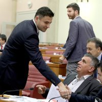 Davor Bernardić, Miro Bulj, Nikola Grmoja