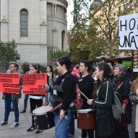 Na Trgu Petra Preradovića održan je prosvjedni skup "Za besplatni i dostupan pobačaj"