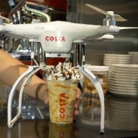 Dostava napitaka dronom