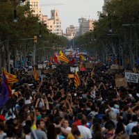 Sve više ljudi na prosvjedima u Barceloni