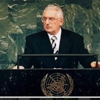 Govor predsjednika Republike Tuđmana u prigodi primanja Republike Hrvatske u članstvo Ujedinjenih naroda, New York, 22. svibnja 1992.