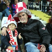 Hrvatski navijači na Rujevici (1)