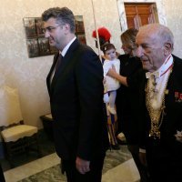 Andrej Plenković kod Pape