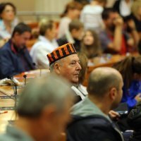 Jandroković i Plenković družili se s građanima u Hrvatskom saboru