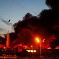 Požar u šoping centru u Moskvi