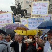 Prosvjed umirovljenika