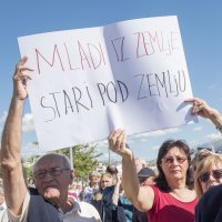 Prosvjed u Splitu