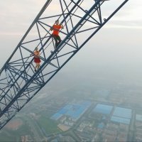 Uspon na gradilištu Golden Finance u Kini