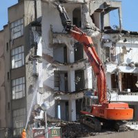 Rušenje hotela Ambasador na Zapadnoj obali