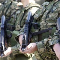 Ispraćaj 1. hrvatskog kontingenta u Poljsku
