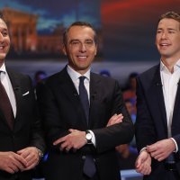 Heinz-Christian Strache, Christian Kern ,Sebastian Kurz