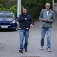 Policija ispred doma Ivana Crnjca