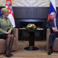 Kolinda Grabar Kitarović i Vladimir Putin