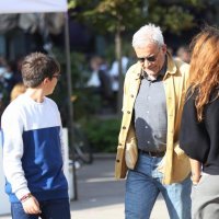 Ante Ramljak u šetnji gradom u društvu Nikoline Marasović