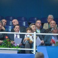 Premijer Andrej Plenković sa sinom Mariom, gradonačelnik Milan Bandić