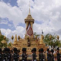 Pripreme za sprovod tajlandskog kralja Rame IX.