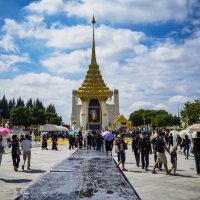 Pripreme za sprovod tajlandskog kralja Rame IX.