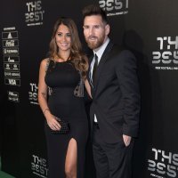 Lionel Messi sa suprugom Antonelloma Roccuzzo