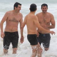 Ashton Kutcher, Spike Jonze, Anthony Kiedis, Flea, Guy Oseary