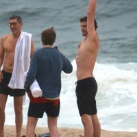 Ashton Kutcher, Spike Jonze, Anthony Kiedis, Flea, Guy Oseary