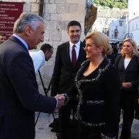 Predsjednica Kolinda Grabar Kitarović otvorila je privremeni ured u Dubrovačko-neretvanskoj županiji