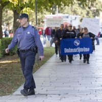 Prosvjed radnika Dalmacijavina