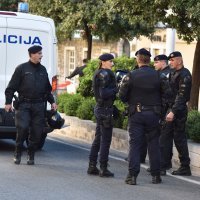 Policija u centru Šibenika poslije masovne tučnjave (4)