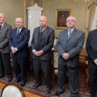 Franjo Gregurić, Mate Granić, Zdravko Tomac, Jurica Pavelić i Davorin Rudolf