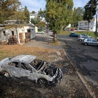 Na parkiralištu Bolnice sestara milosrdnica izgorjela dva automobila