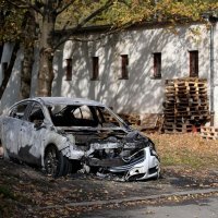 Na parkiralištu Bolnice sestara milosrdnica izgorjela dva automobila