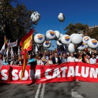 Prosvjed zagovornika jedinstvene Španjolske