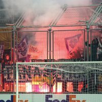 Bakljada navijača Austrije