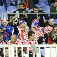 Hrvatski navijači na Maksimiru